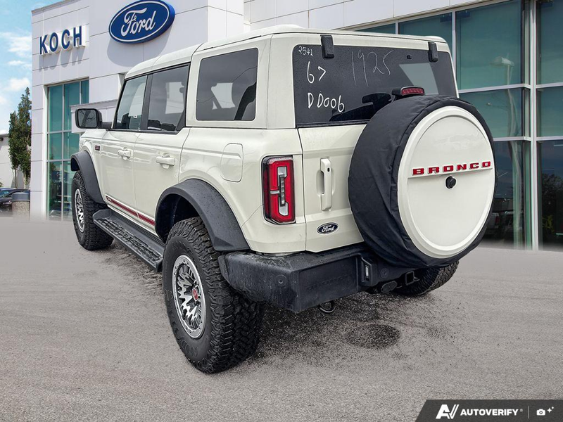 NEW 2026 Ford Bronco Outer Banks 60th Anniversary Edition - Wimbledon White Exterior / BLACK ONYX-LEATHER/VINYL Interior - $77,479 - Stock #E60681 - VIN 1FMEE8BH0TLA92542 - Photo 4