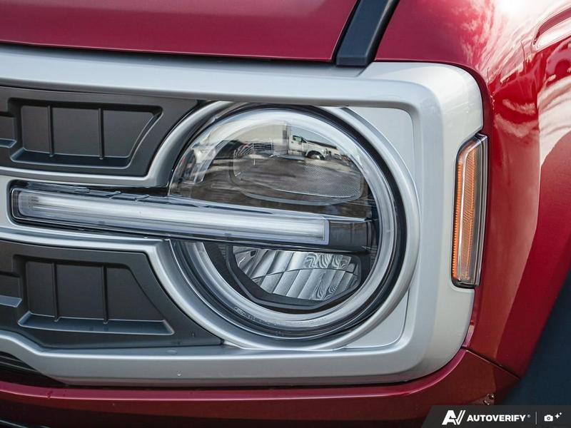 NEW 2026 Ford Bronco Outer Banks 60th Anniversary Edition - Ruby Red Tri-coat Metallic Exterior / BLACK ONYX-LEATHER/VINYL Interior - $86,924 - Stock #E60355 - VIN 1FMEE8BP6TLA60752 - Photo 10