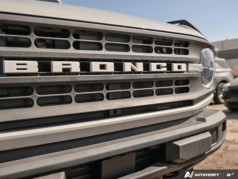 NEW 2026 Ford Bronco Base Sasquatch Manual - Avalanche Exterior / BLACK CLOTH GREY Interior - $61,356 - Stock #E60239 - VIN 1FMDE6AH1TLA43559 - Photo 9