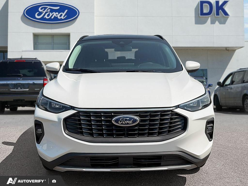 USED 2026 Ford Escape Platinum **QUALIFIES FOR NEW INCENTIVES** - Star White Metallic Exterior / EBONY BLACK ACTIVEX Interior - $49,493 - Stock #DR1667 - VIN 1FMCU9JA0TUA00246 - Photo 2