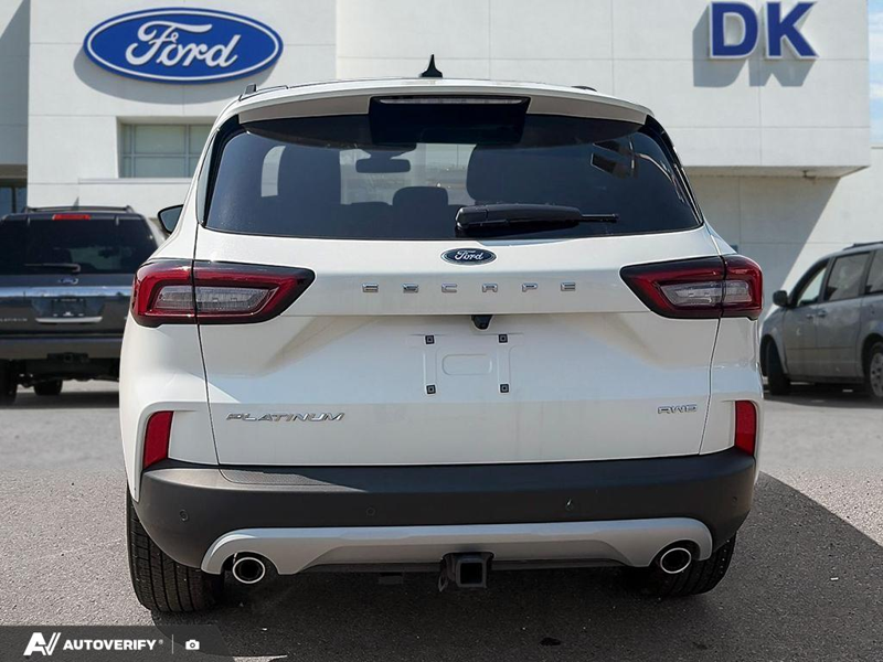 USED 2026 Ford Escape Platinum **QUALIFIES FOR NEW INCENTIVES** - Star White Metallic Exterior / EBONY BLACK ACTIVEX Interior - $49,493 - Stock #DR1667 - VIN 1FMCU9JA0TUA00246 - Photo 5