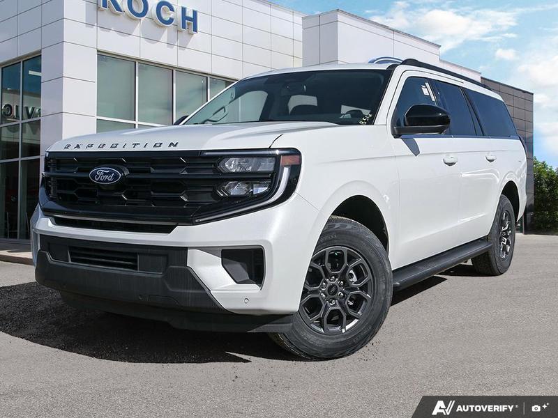 NEW 2026 Ford Expedition Active Max - Star White Tri-coat Metallic Exterior / EBONY CLOTH BUCKET SEATS Interior - $84,914 - Stock #E60228 - VIN 1FMJK1J85TEA00670 - Photo 1