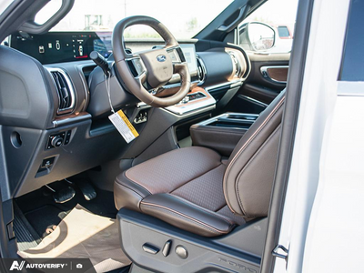 NEW 2026 Ford Expedition King Ranch Max - MESA, PREM DEL RIO LEATHER HEATED/VENT CAPTAIN'S CHAIRS Interior - $112,379 - Stock #D60702 - VIN 1FMJK1P88TEA43827