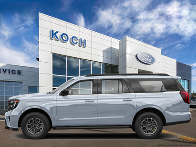 NEW 2026 Ford Expedition Active Max - Glacier Gray Exterior - $100,209 - Stock #E60525 - VIN 1FMJK1J83TEA40469