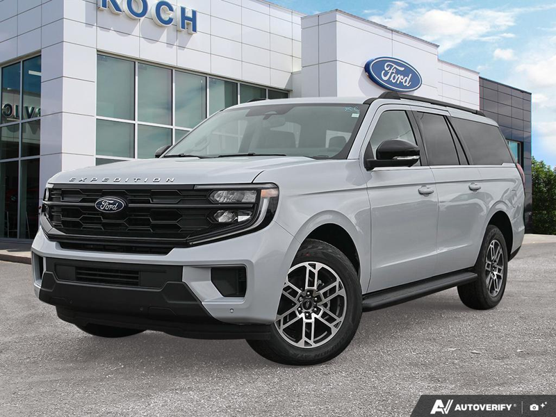 NEW 2026 Ford Expedition Active Max Bench - Space Silver Metallic Exterior / DARK GRAY ACTIVEX Interior - $93,909 - Stock #E60670 - VIN 1FMJK1J8XTEA42378 - Photo 1