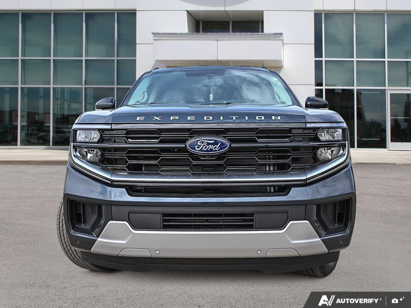 NEW 2026 Ford Expedition Platinum Max - Stone Blue Metallic Exterior / SALT CRYS GRAY LEATHER TRIM Interior - $101,844 - Stock #E60673 - VIN 1FMJK1M8XTEA40500 - Photo 2
