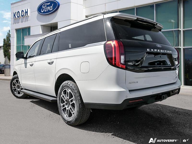 NEW 2026 Ford Expedition Active Max - Star White Tri-coat Metallic Exterior / DARK GRAY ACTIVEX Interior - $98,859 - Stock #E60421 - VIN 1FMJK1J80TEA29932 - Photo 4