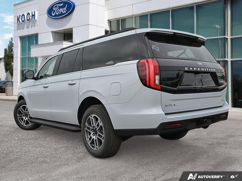 NEW 2026 Ford Expedition Active Max Bench - Space Silver Metallic Exterior / DARK GRAY ACTIVEX Interior - $93,909 - Stock #E60670 - VIN 1FMJK1J8XTEA42378 - Photo 4