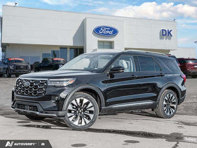2026 Ford Explorer Platinum 1