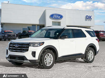 NEW 2026 Ford Explorer Active - Oxford White Exterior - $54,337 - Stock #D60203 - VIN 1FMUK8DH4TGA83160