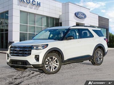NEW 2026 Ford Explorer Active - Space White Metallic Exterior - $57,734 - Stock #E60254 - VIN 1FMUK8DH8TGA81993