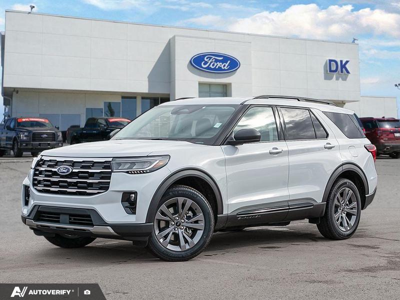 NEW 2026 Ford Explorer Active - Space White Metallic Exterior / DARK SPACE GREY ACTIVEX Interior - $56,857 - Stock #D60254 - VIN 1FMUK8DH9TGB01975 - Photo 1