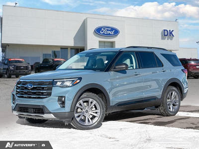 NEW 2026 Ford Explorer Active - Vapor Blue Exterior - $57,457 - Stock #D60335 - VIN 1FMUK8DH2TGB02420