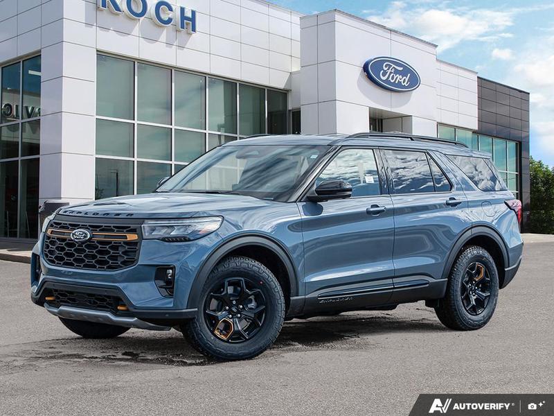 NEW 2026 Ford Explorer Tremor - Vapor Blue Exterior / ONYX MIKO Interior - $66,129 - Stock #E60371 - VIN 1FMUK8JH9TGB03410 - Photo 1