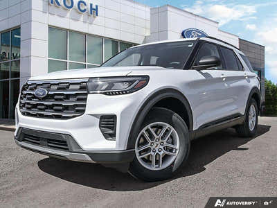 NEW 2026 Ford Explorer Active - Oxford White Exterior - $56,624 - Stock #E60258 - VIN 1FMUK8DH5TGA82812