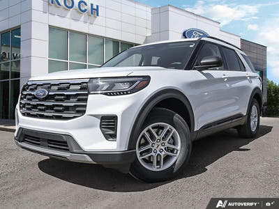 NEW 2026 Ford Explorer Active - Oxford White Exterior - $56,624 - Stock #E60258 - VIN 1FMUK8DH5TGA82812