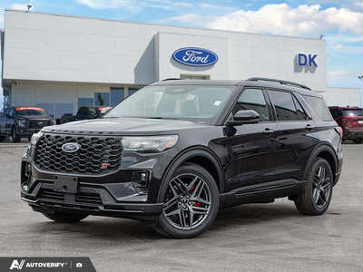 NEW 2026 Ford Explorer ST - Agate Black Exterior - $71,792 - Stock #D60561 - VIN 1FMWK8GC2TGB45678