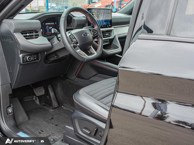 DEMO 2026 Ford Explorer ST-Line - ONYX UNIQUE CLOTH Interior - $56,743 - Stock #D60096 - VIN 1FMUK8KHXTGA03220