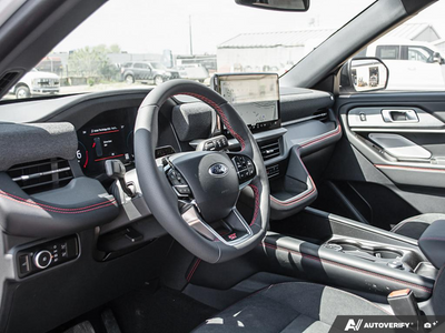 NEW 2026 Ford Explorer ST - ONYX MIKO Interior - $68,698 - Stock #E60197 - VIN 1FMWK8GC7TGA82528