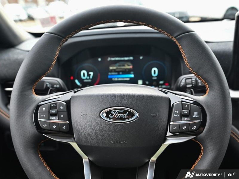 NEW 2026 Ford Explorer Tremor - Marsh Grey Exterior / ONYX, HEAT/VENTILATED MIKO SUEDE SPORT CAPTAIN'S CHAIRS Interior - $67,079 - Stock #E61118 - VIN 1FMUK8JH6TGC34617 - Photo 14