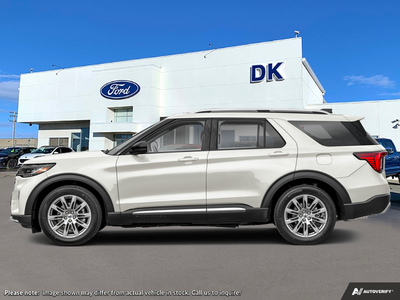 DEMO 2026 Ford Explorer Platinum **Qualifies for New Vehicle Incentives** - Star White Tri-coat Metallic Exterior - $63,777 - Stock #DR1665 - VIN 1FMUK8HH3TGA02837