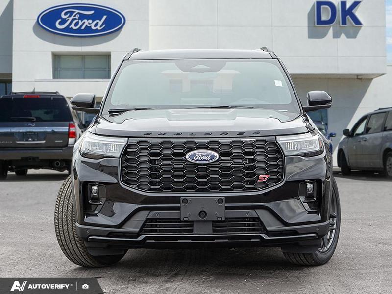 NEW 2026 Ford Explorer ST - Agate Black Exterior / ONYX MIKO Interior - $71,792 - Stock #D60561 - VIN 1FMWK8GC2TGB45678 - Photo 2