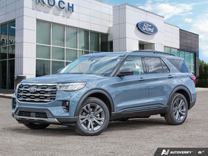 NEW 2026 Ford Explorer Active - Vapor Blue Exterior - $56,633 - Stock #E60719 - VIN 1FMUK8DH7TGB68381
