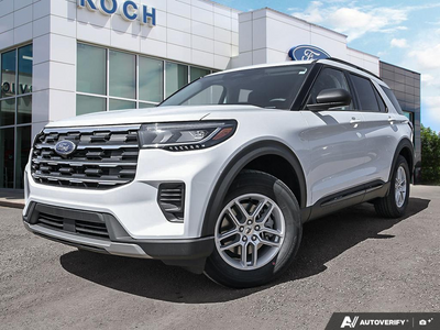 NEW 2026 Ford Explorer Active - Oxford White Exterior - $52,624 - Stock #E60258 - VIN 1FMUK8DH5TGA82812