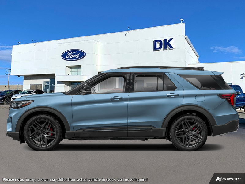NEW 2026 Ford Explorer ST - Vapour Blue Metallic Exterior / ONYX, HEAT/VENT UNIQUE MIKO SUEDE SPORT CAPTAIN'S CHAIRS Interior - $72,592 - Stock #D60871 - VIN 1FMWK8GC8TGC09464 - Photo 1
