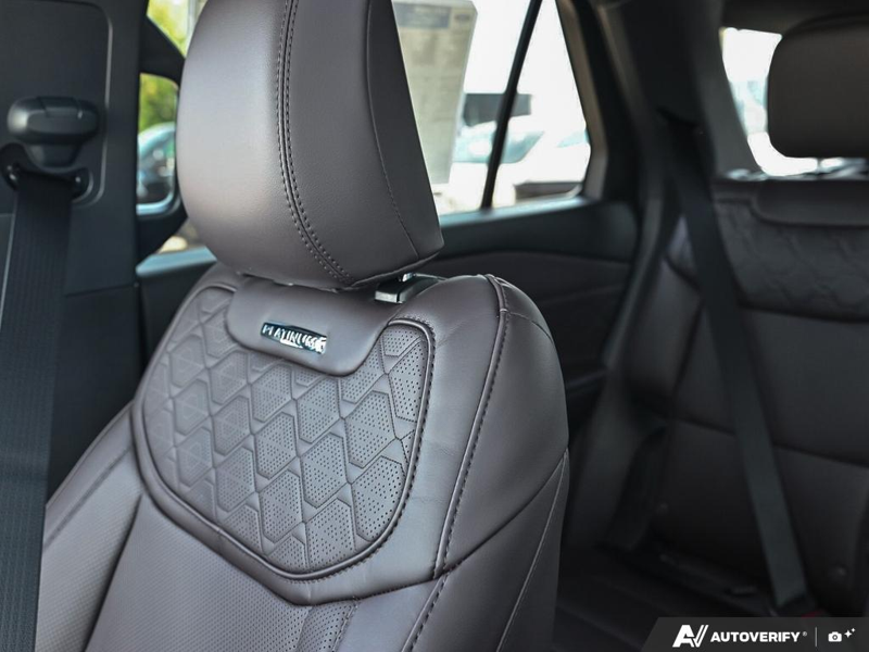 NEW 2026 Ford Explorer Platinum - Star White Tri-Coat Exterior / MOJAVE DUSK, PREM. LEATHER SEATING SURFACES SPORT CAPTAIN CHAIRS Interior - $64,348 - Stock #E61073 - VIN 1FMUK8HHXTGC46954 - Photo 23