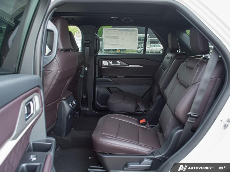 NEW 2026 Ford Explorer Platinum - Star White Tri-coat Metallic Exterior / MOJAVE DUSK LEATHER Interior - $66,979 - Stock #E60789 - VIN 1FMUK8HH4TGB63892 - Photo 25