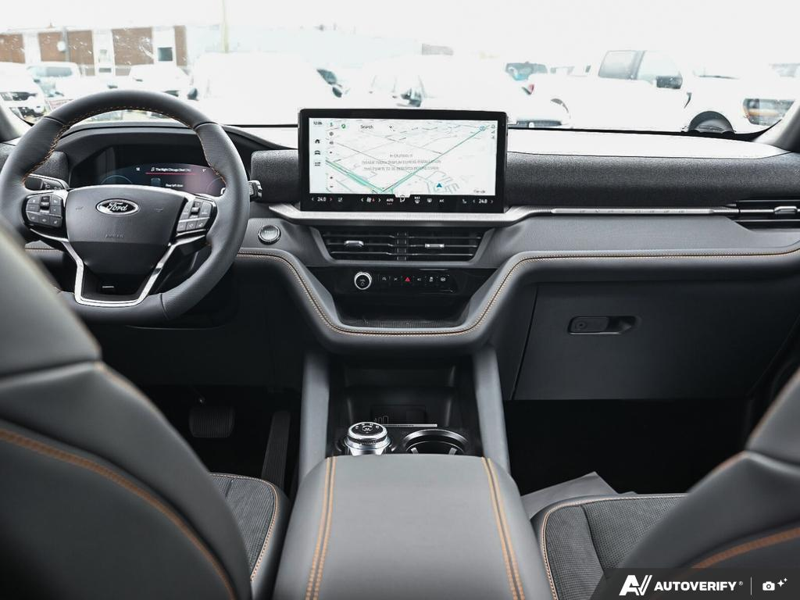 NEW 2026 Ford Explorer Tremor - Marsh Grey Exterior / ONYX, HEAT/VENTILATED MIKO SUEDE SPORT CAPTAIN'S CHAIRS Interior - $67,079 - Stock #E61118 - VIN 1FMUK8JH6TGC34617 - Photo 25