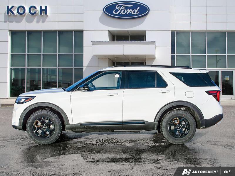 NEW 2026 Ford Explorer Tremor - Star White Tri-coat Metallic Exterior / ONYX ACTIVEX Interior - $66,329 - Stock #E60300 - VIN 1FMUK8JHXTGB03982 - Photo 3