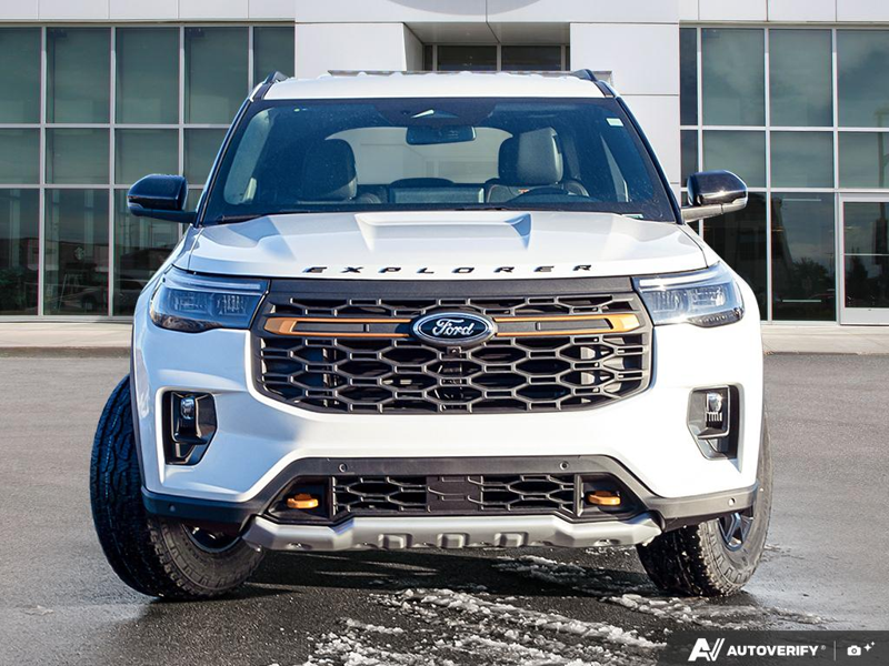 NEW 2026 Ford Explorer Tremor - Star White Tri-coat Metallic Exterior / ONYX ACTIVEX Interior - $60,782 - Stock #E60300 - VIN 1FMUK8JHXTGB03982 - Photo 2