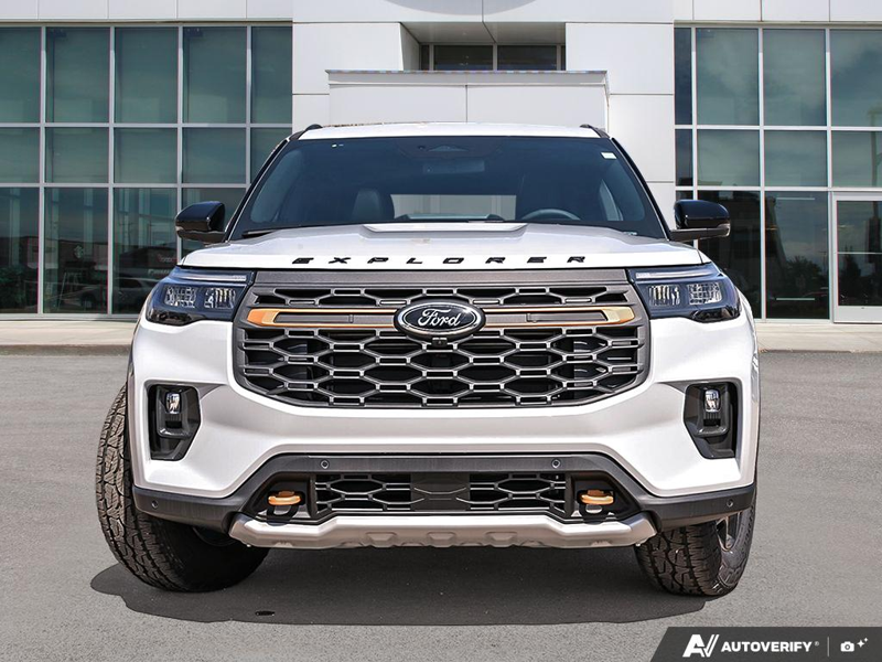 NEW 2026 Ford Explorer Tremor - Space White Metallic Exterior / ONYX MIKO Interior - $68,463 - Stock #E60223 - VIN 1FMWK8JC9TGA83995 - Photo 2