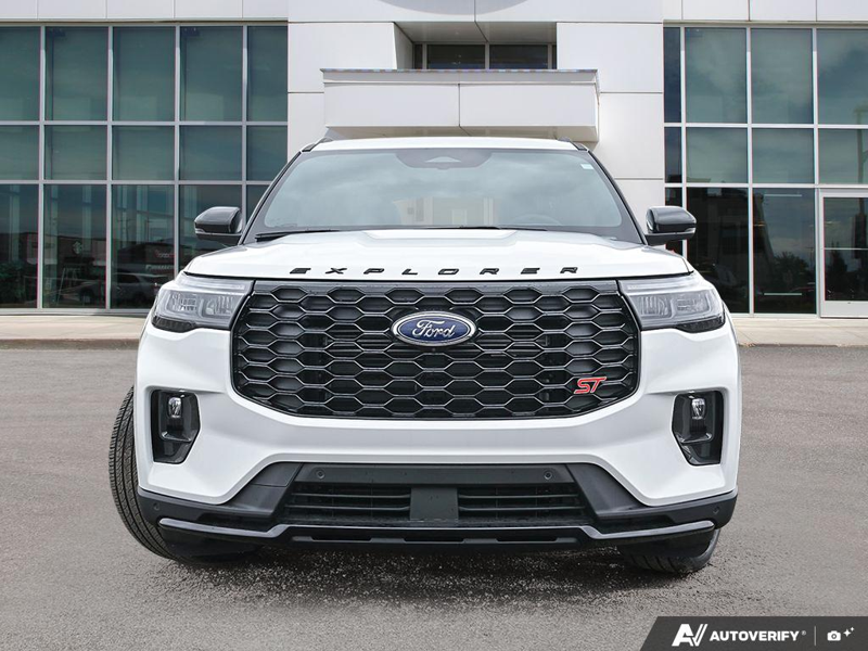 NEW 2026 Ford Explorer ST - Star White Tri-coat Metallic Exterior / ONYX MIKO Interior - $69,582 - Stock #E60832 - VIN 1FMWK8GC7TGB60838 - Photo 2