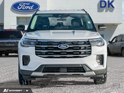NEW 2026 Ford Explorer Active - Oxford White Exterior - $53,337 - Stock #D60203 - VIN 1FMUK8DH4TGA83160