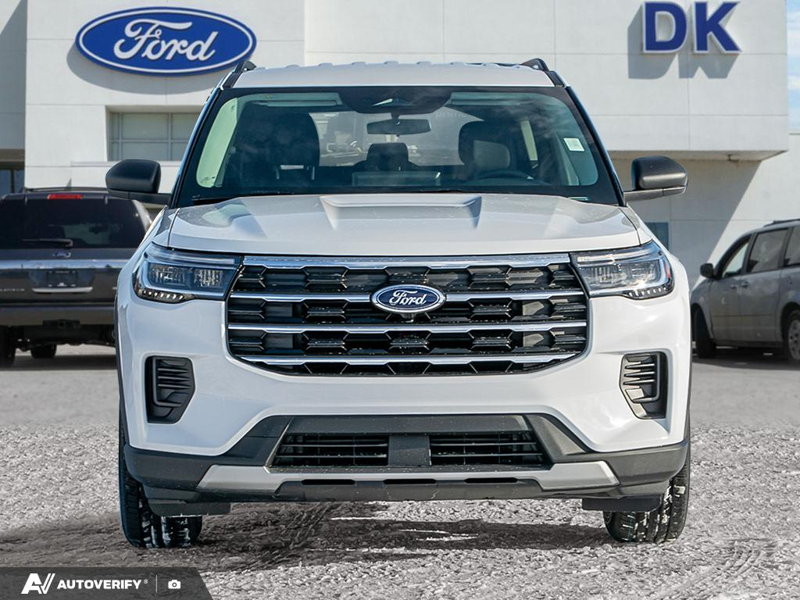 NEW 2026 Ford Explorer Active - Oxford White Exterior / DARK SPACE GRAY CLOTH Interior - $55,924 - Stock #D60203 - VIN 1FMUK8DH4TGA83160 - Photo 2