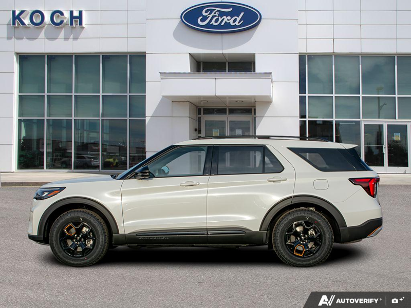 NEW 2026 Ford Explorer Tremor - Star White Tri-coat Metallic Exterior / ONYX ACTIVEX Interior - $61,258 - Stock #E60097 - VIN 1FMUK8JH8TGA28831 - Photo 3