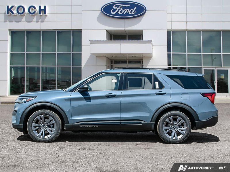 NEW 2026 Ford Explorer Active - Vapor Blue Exterior / DARK SPACE GREY ACTIVEX Interior - $54,647 - Stock #E60257 - VIN 1FMUK8DH6TGA83189 - Photo 3
