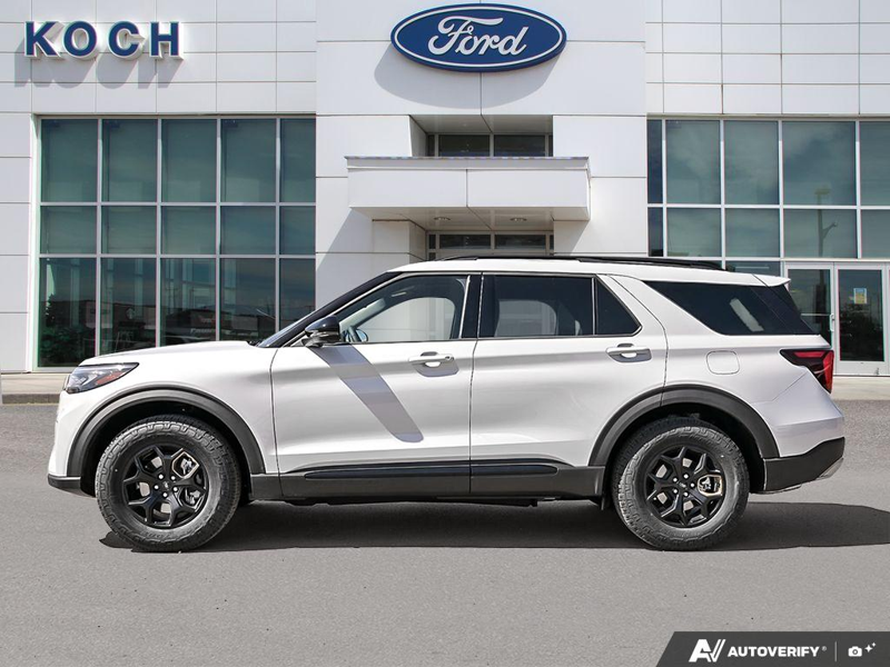 NEW 2026 Ford Explorer Tremor - Space White Metallic Exterior / ONYX MIKO Interior - $68,463 - Stock #E60223 - VIN 1FMWK8JC9TGA83995 - Photo 3