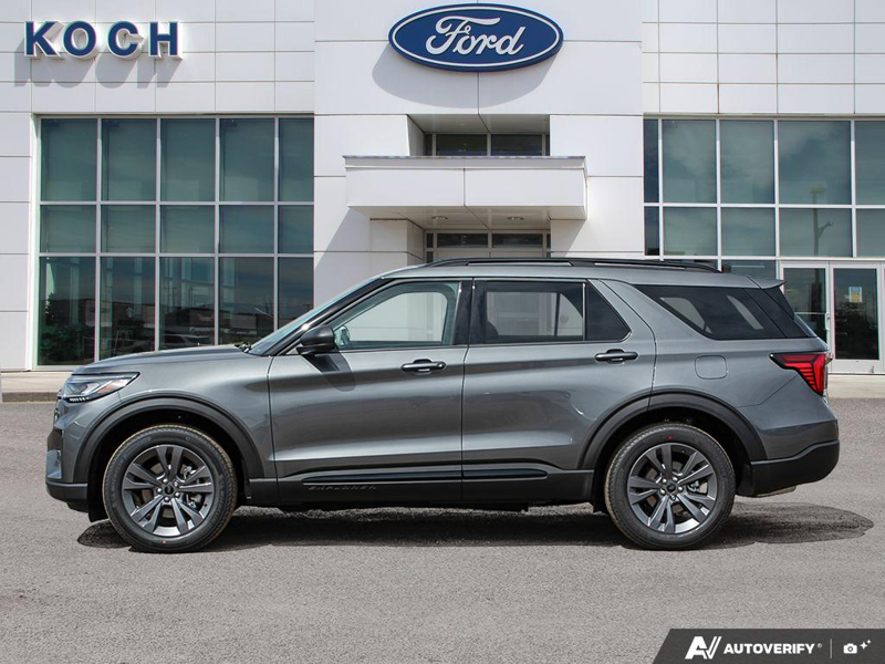 NEW 2026 Ford Explorer Active - Carbonized Grey Metallic Exterior / DARK SPACE GREY ACTIVEX Interior - $54,477 - Stock #E60594 - VIN 1FMUK8DH6TGB54987 - Photo 3