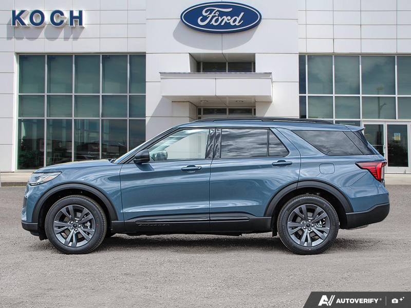 NEW 2026 Ford Explorer Active - Vapor Blue Exterior / DARK SPACE GREY ACTIVEX Interior - $59,934 - Stock #E60719 - VIN 1FMUK8DH7TGB68381 - Photo 3