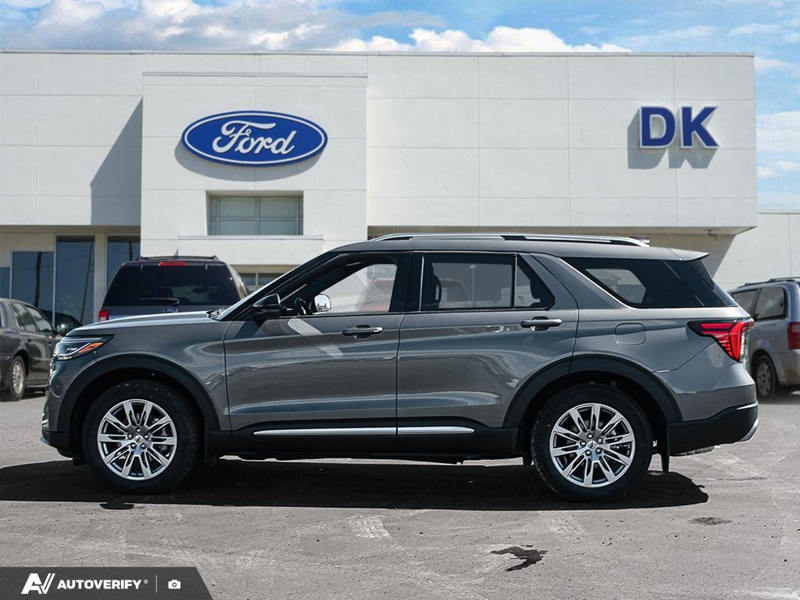 NEW 2026 Ford Explorer Platinum - Carbonized Grey Metallic Exterior / MOJAVE DUSK LEATHER Interior - $65,422 - Stock #D60585 - VIN 1FMUK8HH0TGB86618 - Photo 3