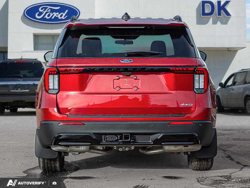 NEW 2026 Ford Explorer ST-Line - Rapid Red Tri-coat Metallic Exterior / ONYX UNIQUE CLOTH Interior - $61,507 - Stock #D60183 - VIN 1FMUK8KH7TGA81552 - Photo 5