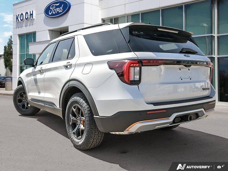 NEW 2026 Ford Explorer Tremor - Space White Metallic Exterior / ONYX MIKO Interior - $68,463 - Stock #E60223 - VIN 1FMWK8JC9TGA83995 - Photo 4