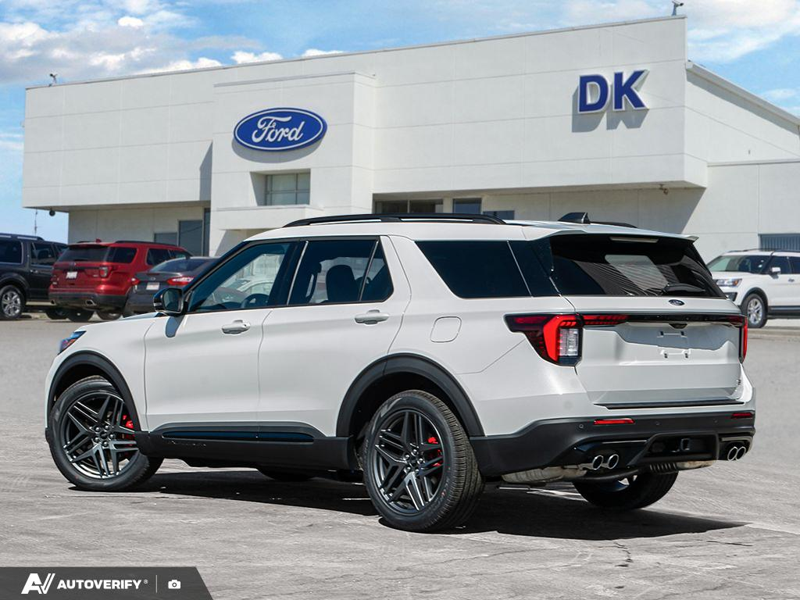 NEW 2026 Ford Explorer ST - Star White Tri-coat Metallic Exterior / ONYX MIKO Interior - $69,106 - Stock #D60605 - VIN 1FMWK8GC0TGB37207 - Photo 4