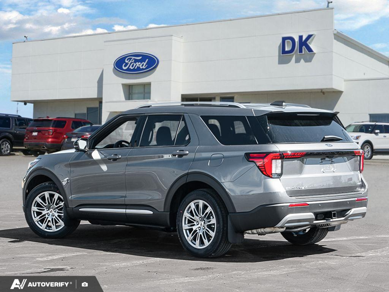 NEW 2026 Ford Explorer Platinum - Carbonized Grey Metallic Exterior / MOJAVE DUSK LEATHER Interior - $65,422 - Stock #D60585 - VIN 1FMUK8HH0TGB86618 - Photo 4