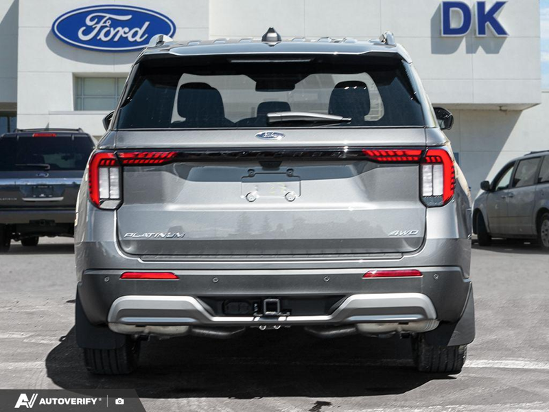 NEW 2026 Ford Explorer Platinum - Carbonized Grey Metallic Exterior / MOJAVE DUSK LEATHER Interior - $65,422 - Stock #D60585 - VIN 1FMUK8HH0TGB86618 - Photo 5