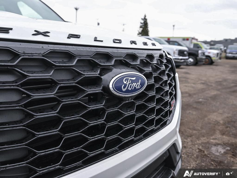 NEW 2026 Ford Explorer ST - Star White Tri-coat Metallic Exterior / ONYX MIKO Interior - $69,582 - Stock #E60832 - VIN 1FMWK8GC7TGB60838 - Photo 9